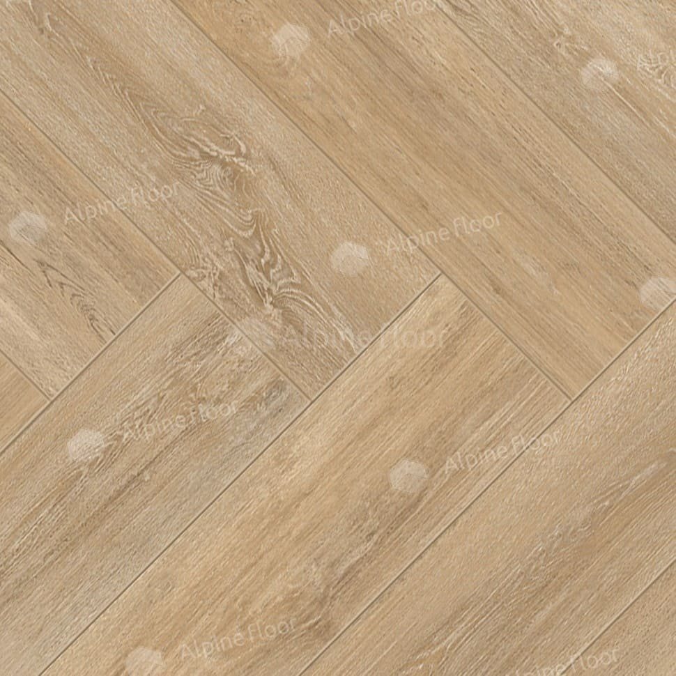 Ламинат "Alpine Floor" Herringbone Дуб Фландрия (606*101*8 мм) — купить в Вологде