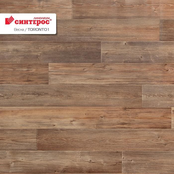 Линолеум бытовой "Синтерос" Весна Toronto 1 (1,5м) — купить в Вологде