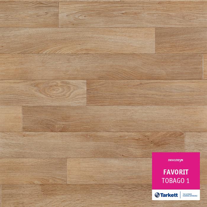 Линолеум бытовой "Tarkett" Фаворит Tobago 1 (3,5м) — купить в Вологде