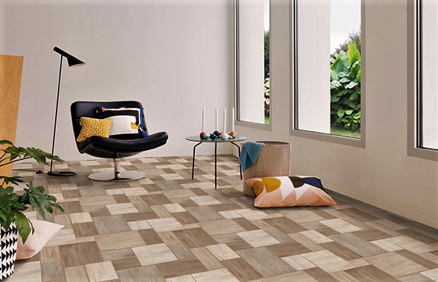 Линолеум полукоммерческий "IVC" Greenline Landscape 542 (3,5м) — купить в Вологде