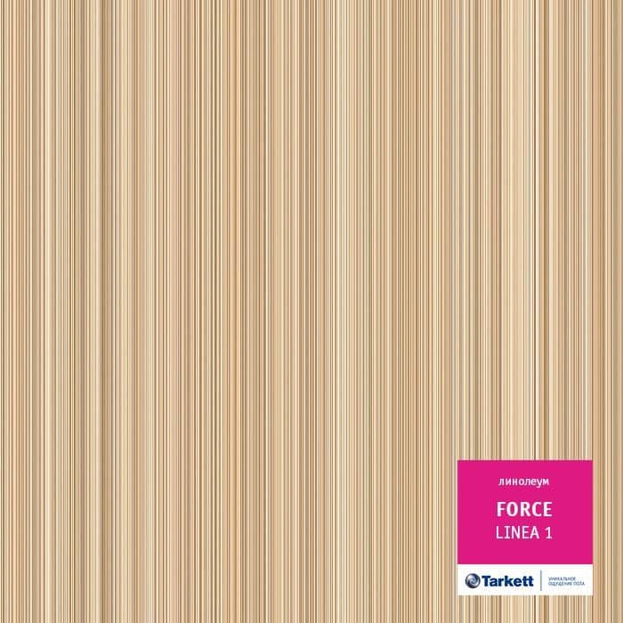 Линолеум полукоммерческий "Tarkett" Force Linea 1 (3м) — купить в Вологде