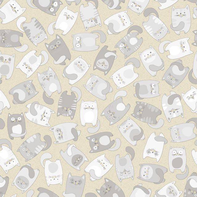 Линолеум бытовой "Синтерос" Комфорт Kitty 1 (2,5м) — купить в Вологде