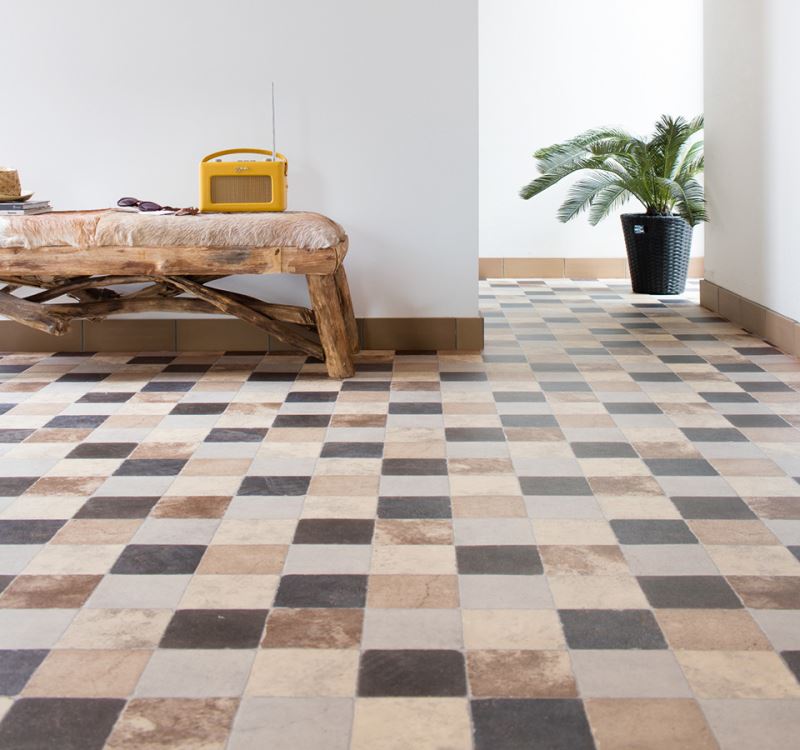 Линолеум бытовой "IVC" Bingo Pietra 596 (3м) — купить в Вологде