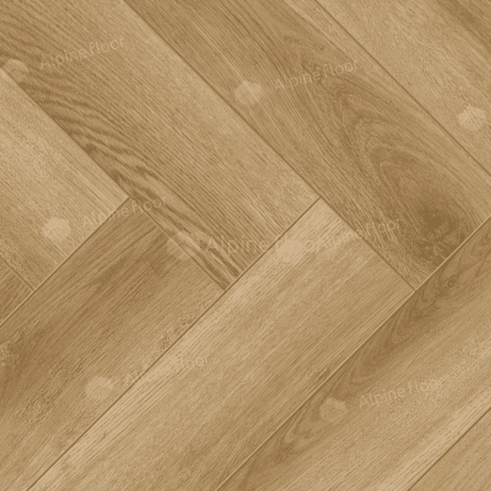 Ламинат "Alpine Floor" Herringbone 12 PRO Дуб Эльзас (606*101*12 мм) — купить в Вологде
