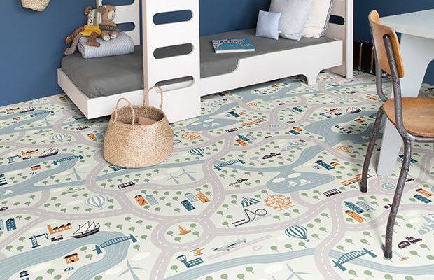 Линолеум бытовой "IVC" Neo Karta 82 (3м) — купить в Вологде