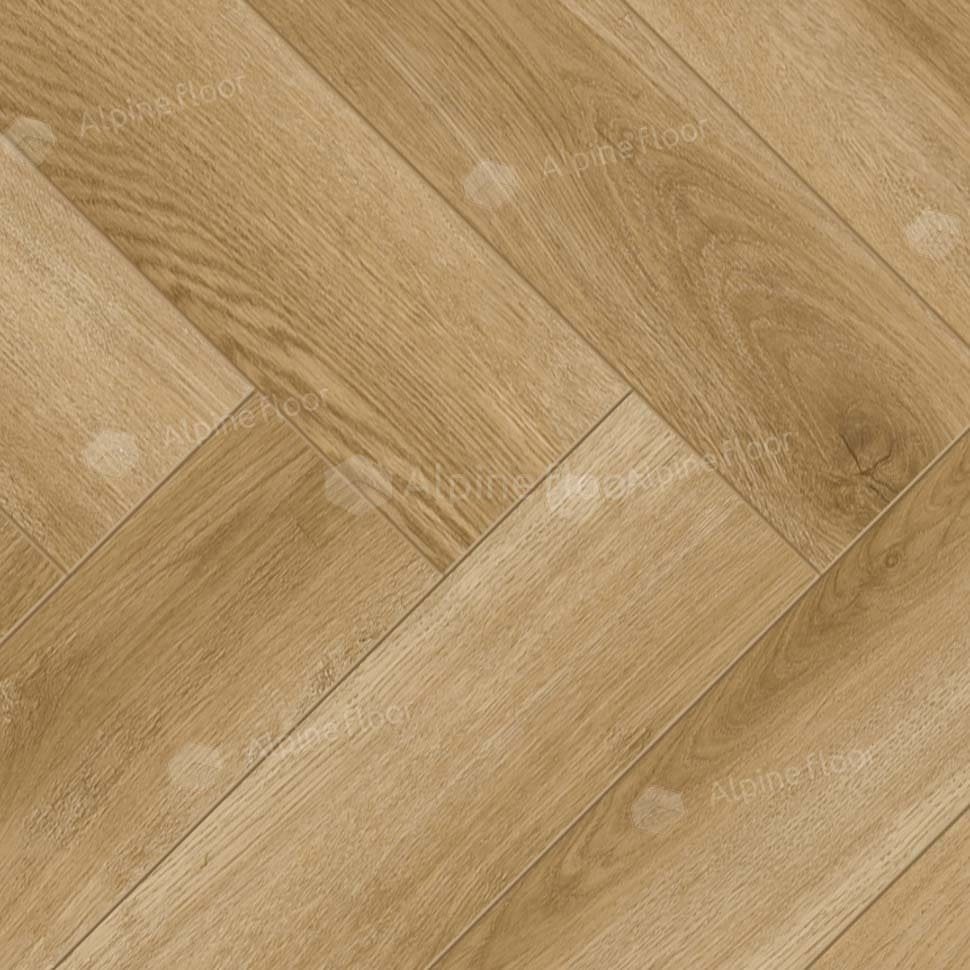 Ламинат "Alpine Floor" Herringbone Дуб Эльзас (606*101*8 мм) — купить в Вологде