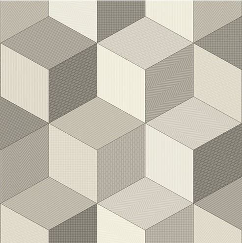 Линолеум бытовой "IVC" Bingo Cubes 83 (3м) — купить в Вологде