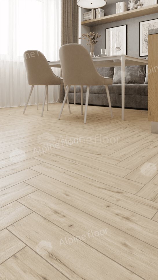 Ламинат "Alpine Floor" Herringbone 12 PRO Дуб Лион (606*101*12 мм) — купить в Вологде