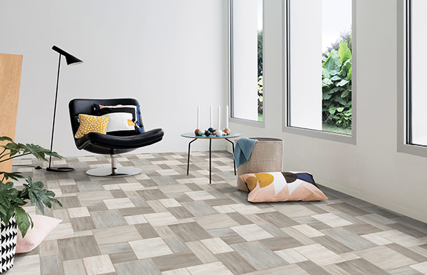 Линолеум полукоммерческий "IVC" Greenline Landscape 532 (4м) — купить в Вологде