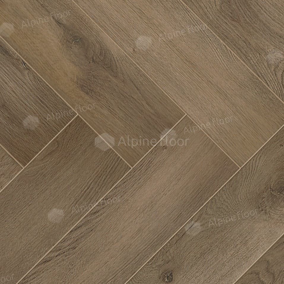 Ламинат "Alpine Floor" Herringbone Дуб Анжу (606*101*8 мм) — купить в Вологде