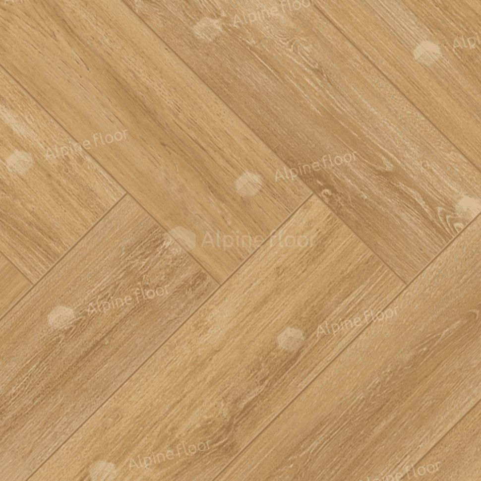 Ламинат "Alpine Floor" Herringbone 12 PRO Дуб Тулуза (606*101*12 мм) — купить в Вологде