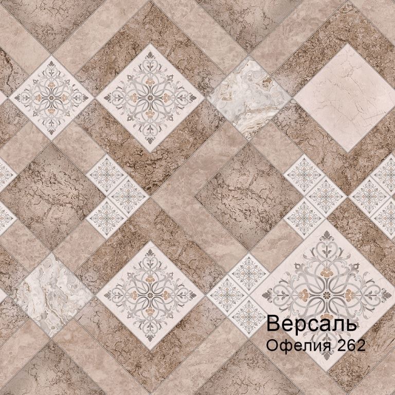 Линолеум бытовой "Комитекс" Версаль Офелия 262 (3,5м) — купить в Вологде