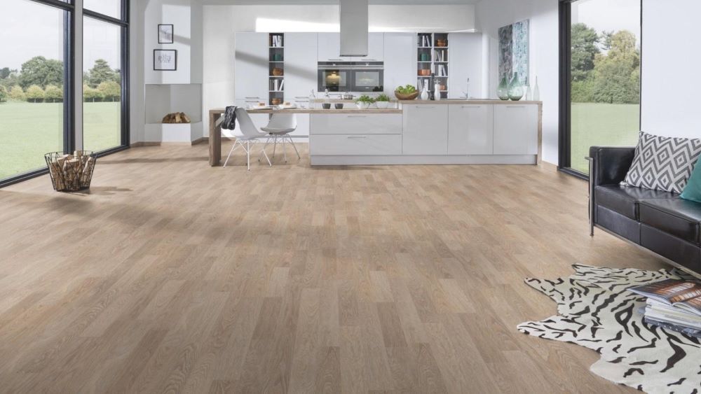 Ламинат "Kronospan" Forte Classic Дуб Льняной 4283 (1285*192*8 мм) — купить в Вологде