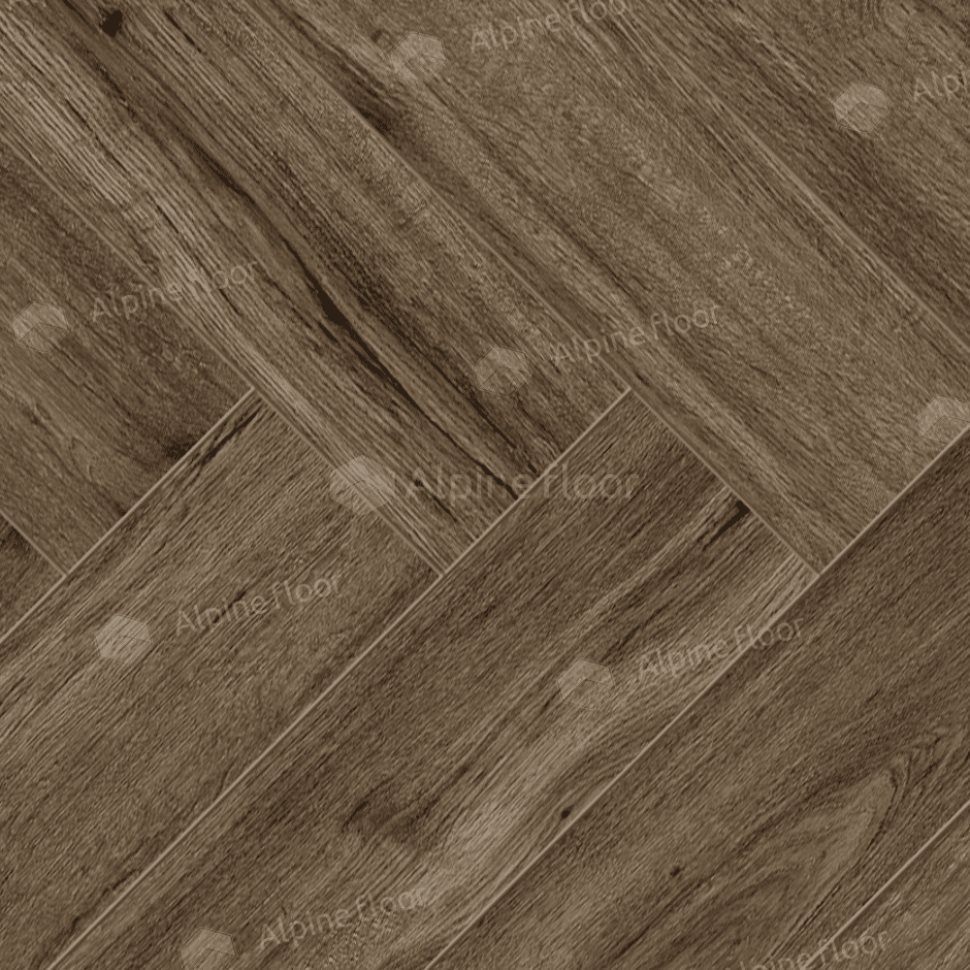 Ламинат "Alpine Floor" Herringbone 12 PRO Дуб Бордо (606*101*12 мм) — купить в Вологде