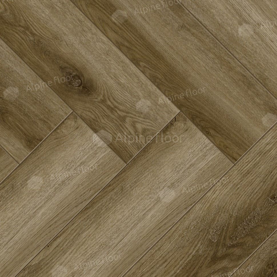 Ламинат "Alpine Floor" Herringbone Дуб Марсель (606*101*8 мм) — купить в Вологде