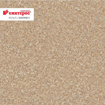 Линолеум усиленный бытовой "Синтерос" Bonus Marino 1 (3м) — фото и характеристики